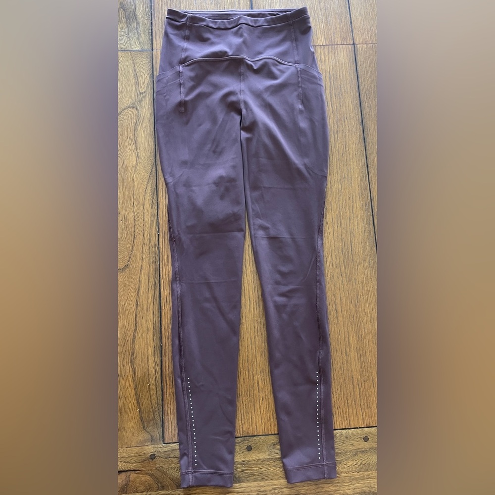 Lululemon Athletica Purple High-Waisted Leggings